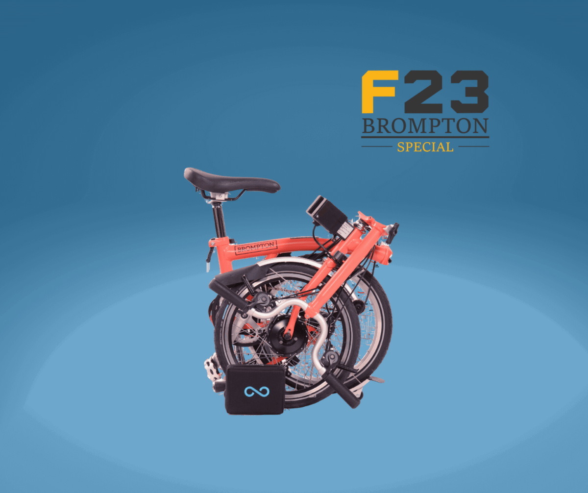 Byqee F23: Electric Conversion Kit For Folding Bicycles - Cyclecure - Conversion Kit - Byqee
