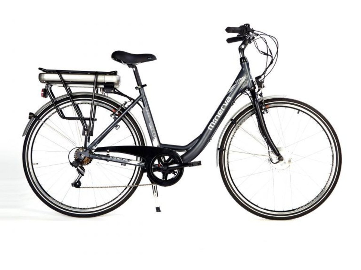 Minerva E - Bike Estrel Grey Women's Bike (28") - Cyclecure - E - bikes - Minerva