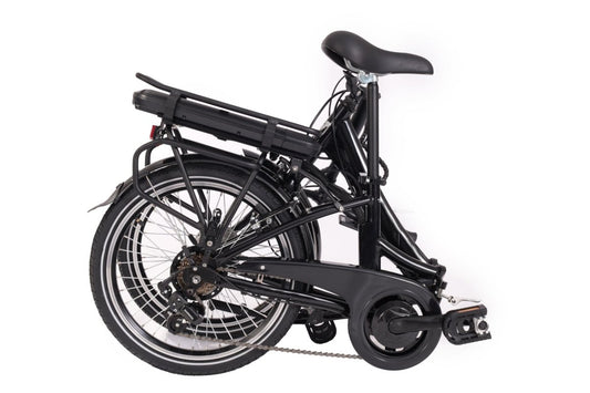 Minerva E - Foldo 20" Black Unisex - Cyclecure - E - bikes - Minerva