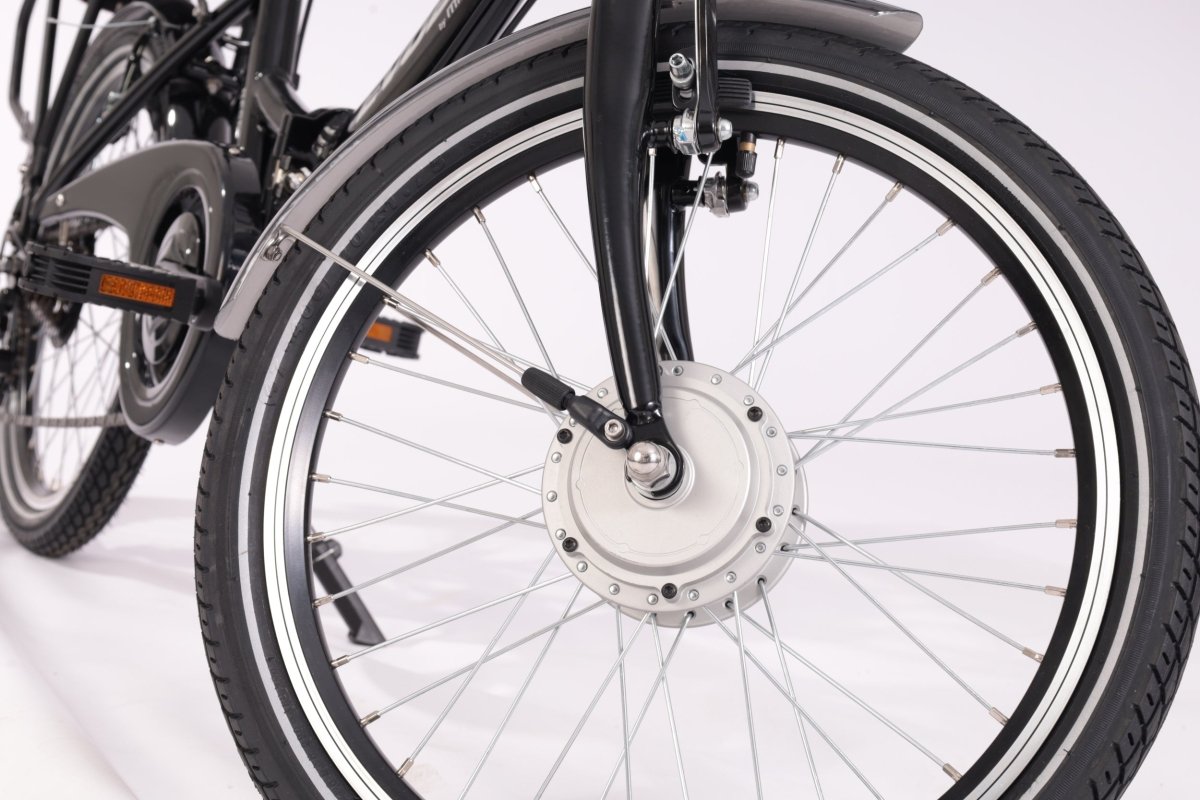 Minerva E - Foldo 20" Black Unisex - Cyclecure - E - bikes - Minerva