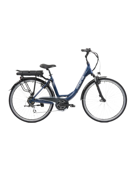 Minerva E-Bike Blue Women's Bike (28")